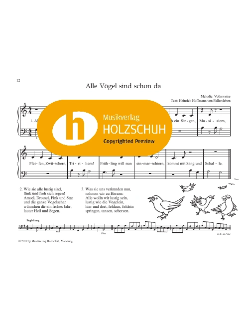 Alle Vögel sind schon da